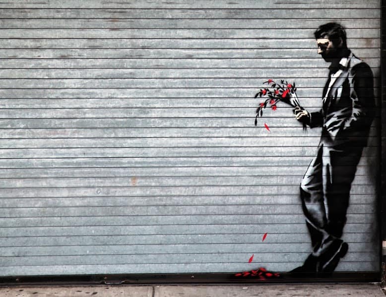 Waiting in Vain – New York By Banksy