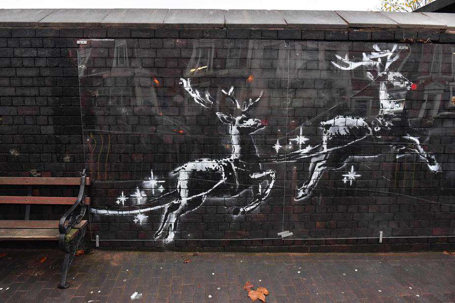 Banksy Reindeers