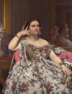 Madame Moitessier Painting by Jean Auguste Dominique Ingres