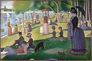 A Sunday Afternoon on the Island of La Grande Jatte by Georges-Pierre Seurat