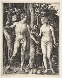 Adam and Eve (1504) by Albrecht Dürer