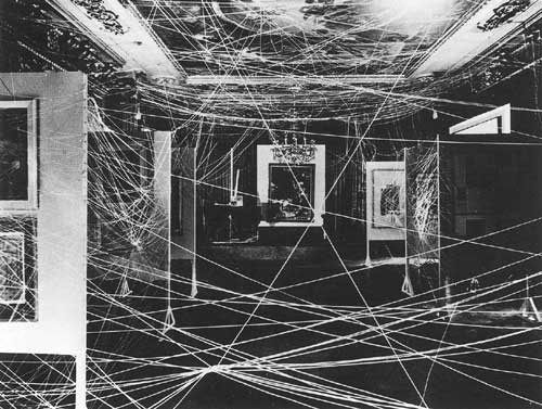 16 Miles of String by Famous Artwork by Marcel Duchamp