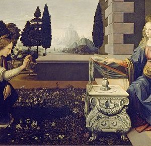 Women in Art depicted by Annunciation