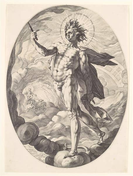 apollo by hendrick goltzius