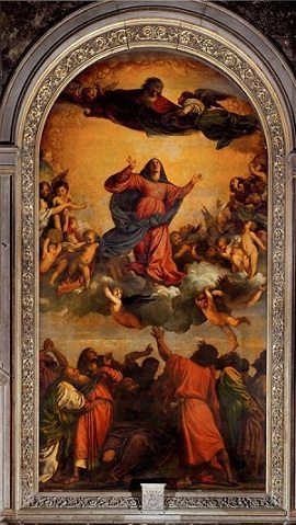 Assumption of Virgin by Titian