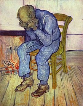 At Eternity's Gate by Vincent Van Gogh