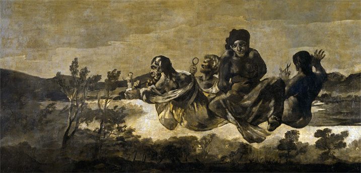 Atropos Black Paintings by Goya