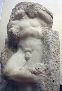 Awakening Slave by Michelangelo