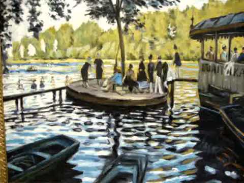 Nature in Art depicted by Bain a la Grenoullere