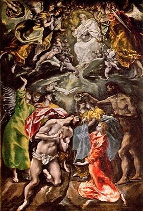 baptism of christ Mannerism art