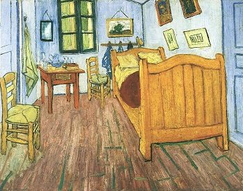 Bedroom in Arles by Vincent Van Gogh