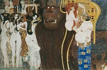Beethoven Frieze by Gustav Klmit