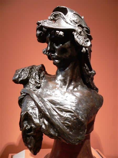 bellona by auguste rodin