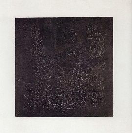 Abstarct art depicted by Black Square