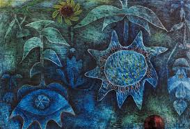 Blossoms in the Night painting by Paul klee