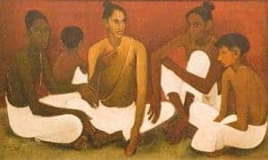 Brahmacharis by Amrita Sher-Gil