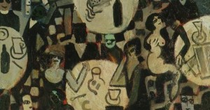 Cabaret Scene painting by salvador dali