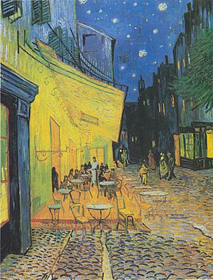 Café Terrace at Night by Vincent Van Gogh