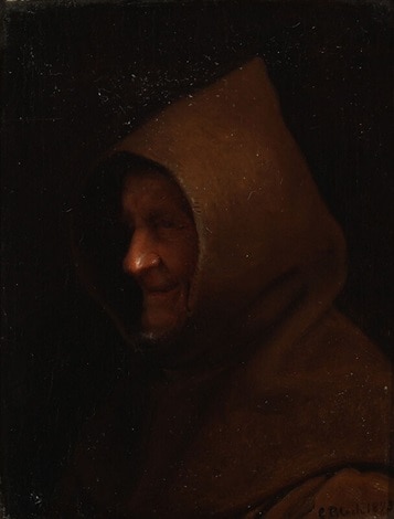 A Fransciscan monk by Carl Bloch