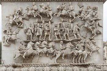 Roman artwork depicted by Column of Antoninus Pius