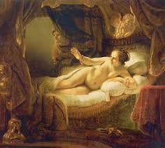 Danae by Rembrandt
