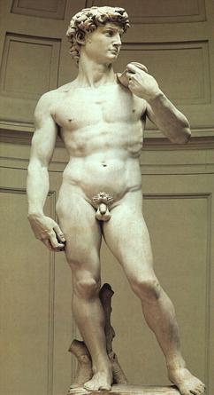 Beauty in Art depicted by David