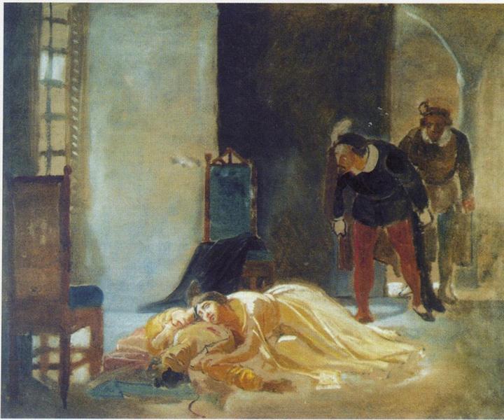 death of imelda lambertatstsi by nikolai ge