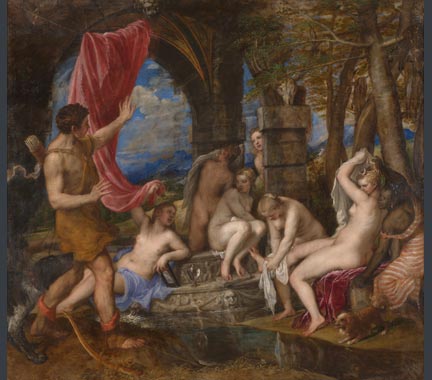 Diana and Actaeon by Titian