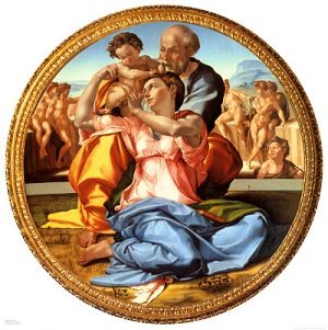 Doni Tondo by Michelangelo Buonarroti