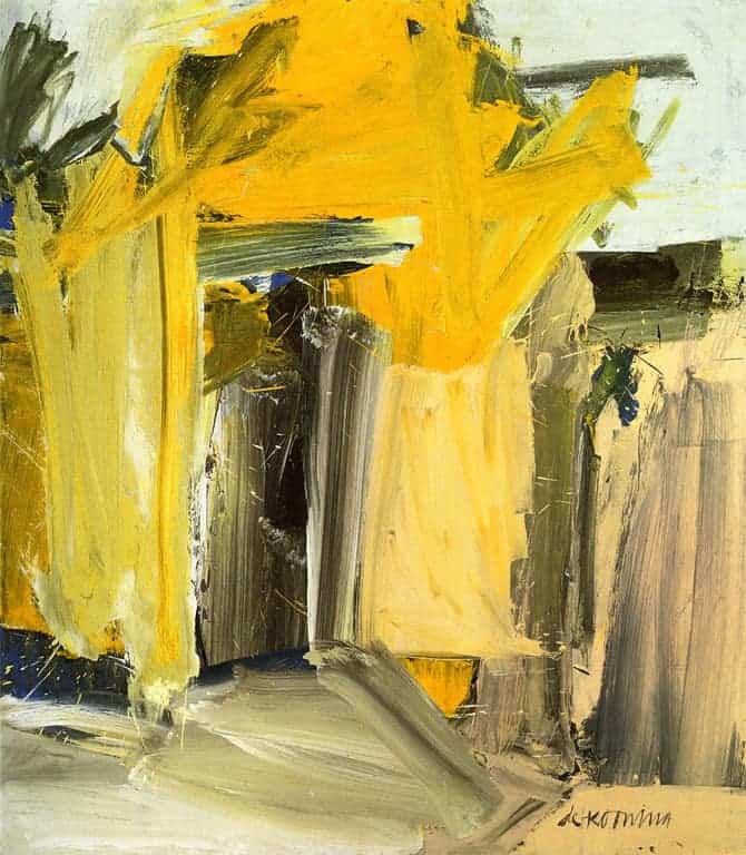 Willem de Kooning - Door to River - What is abstract expressionism