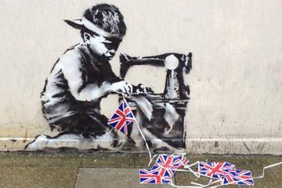 Slave Labour – London – London by Banksy