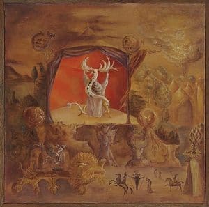 El Juglar, 1954 by Leonora Carrington
