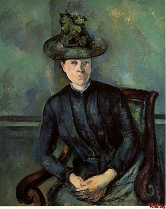 Femme au Chapeau Vert Post Impressionism