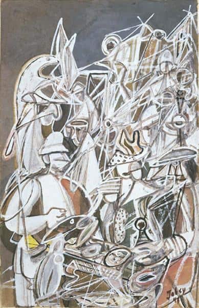 fish market by mark tobey