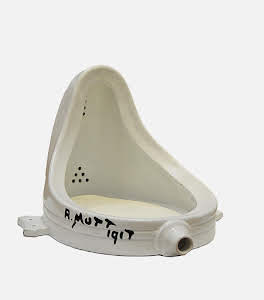 Fountain (1917) by Marcel Duchamp