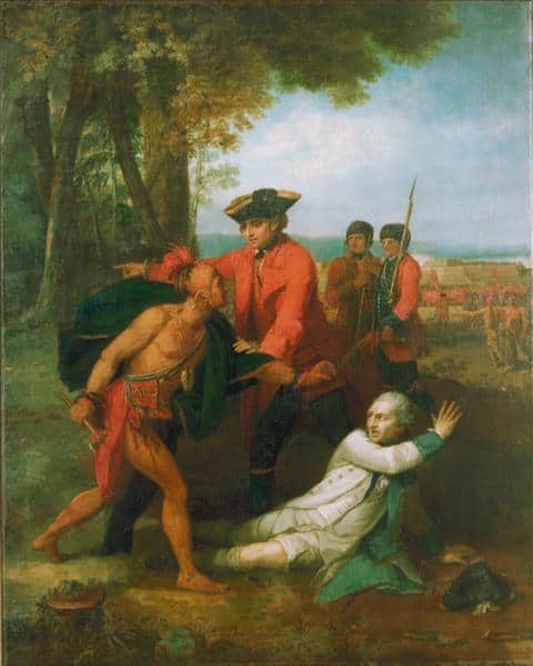 general johnson by benjamin west