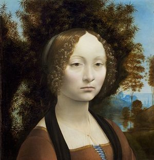 Ginevra de’ Benci by Leonardo Da Vinci