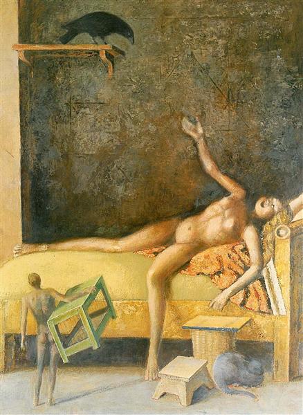 great composition with corbel