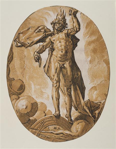 helios by hendrick goltzius