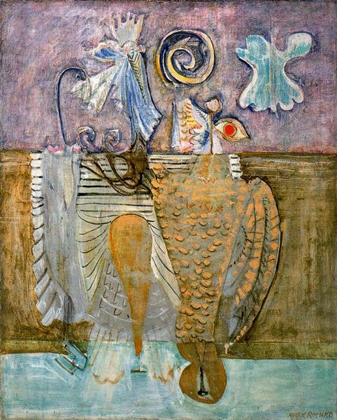 Hierarchical Birds by mark rothko