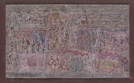 Homage to the Virgin by mark tobey