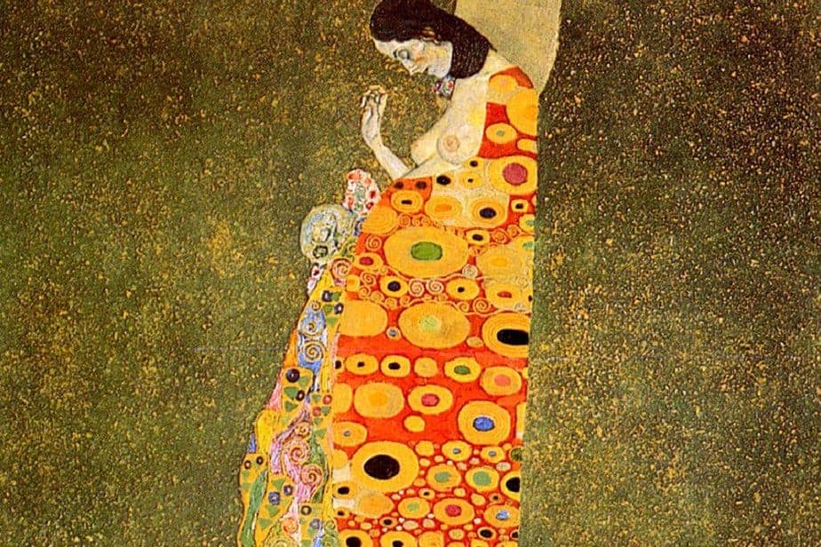 hope II by gustav klimt why famous