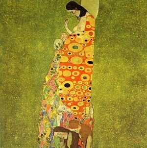 Hope II by Gustav Klimt