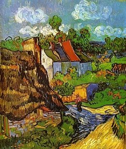 Houses at Auvers by Vincent Van Gogh