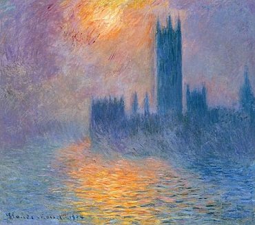 Houses of Parliament by claude monet