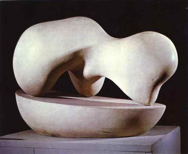 human concretion by Jean Arp