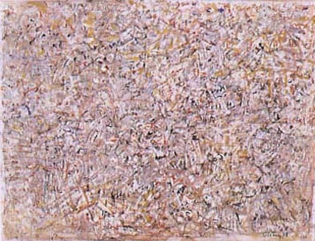 illuminated plane by mark tobey