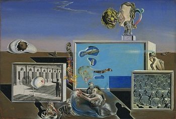 Illumined Pleasures painting by salvador dali