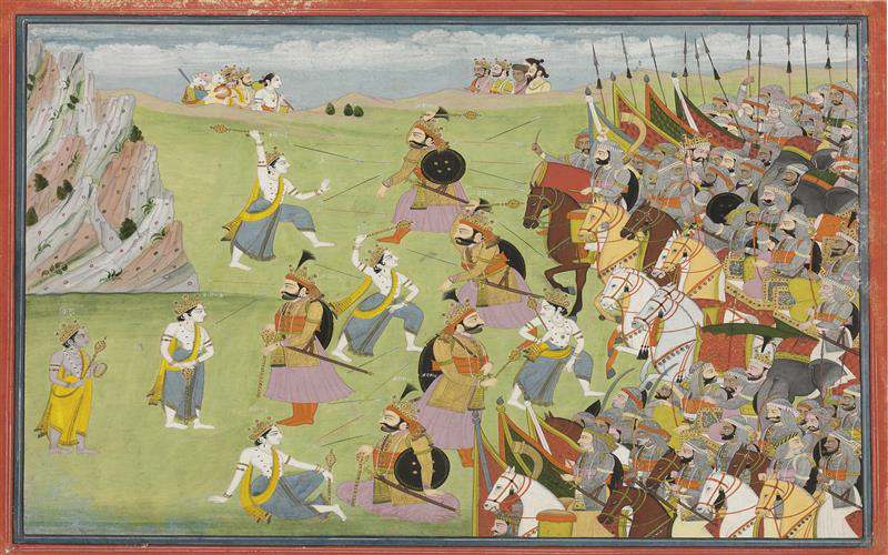 indian paintings and mythology