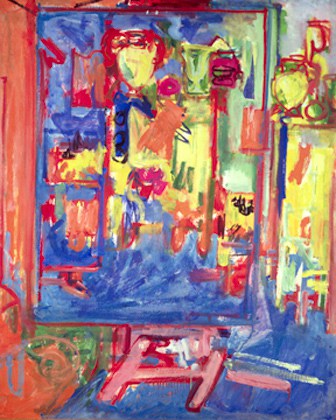 interior composition by hans hofmann